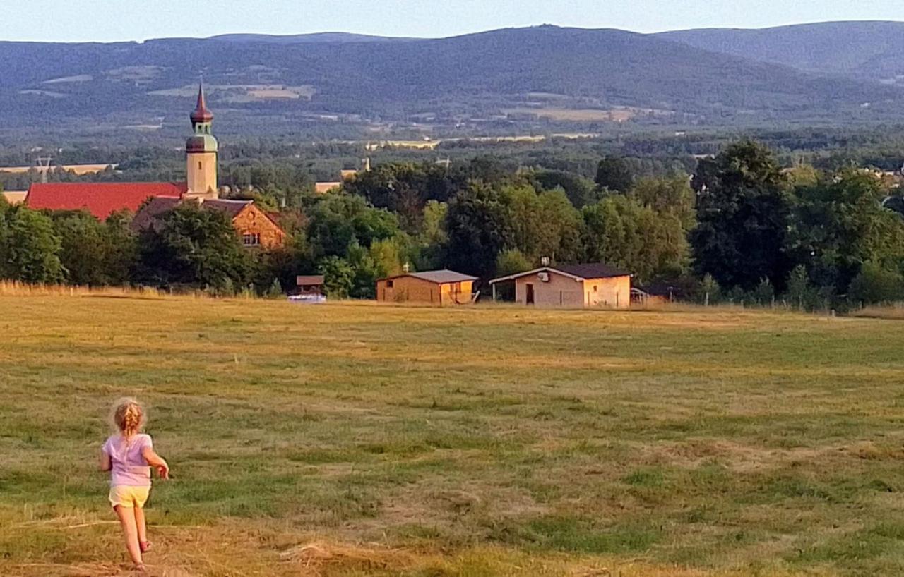 Domek W Gorach Izerskich 4 I 6 Osobowy, Agroturystyka, Zywe Zwierzeta, W Pelni Wyposazone, Plac Zabaw Dla Dzieci, Ognisko Z Kijkami I Rusztem, Ogrzewanie I Klimatyzacja, Latem Basen Mirsk Exterior photo